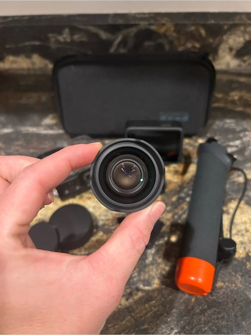 New GoPro Hero 13 Black with extra macro lense, 2x batteries & accessories